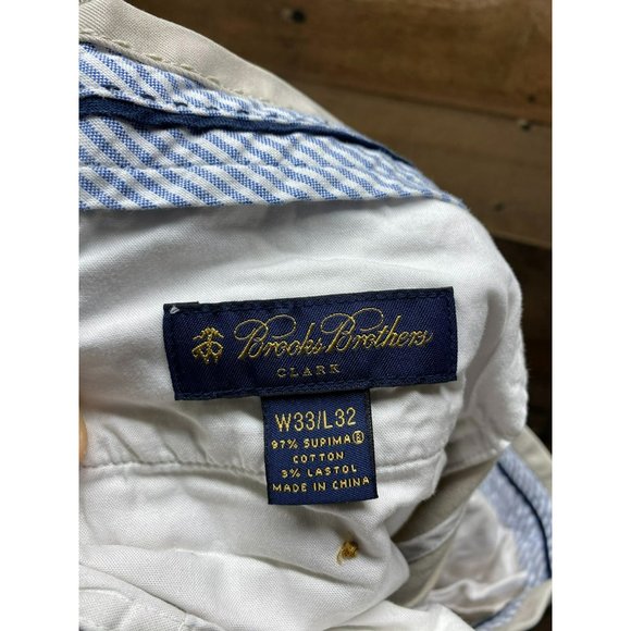 Brooks Brothers‎ Men's Pants Size 33x32 - Picture 2 of 4